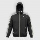 Adidas Αντιανεμικό Τζάκετ Μαύρο με Λευκές Ρίγες /pre owned